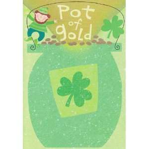   Greeting Card St. Patricks Day Pot of Gold