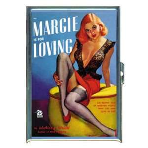  MARGIE IS FOR LOVING SEXY PULP ID Holder, Cigarette Case 