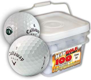 100 Official Callaway TOUR I AAAA golf ball Bucket  