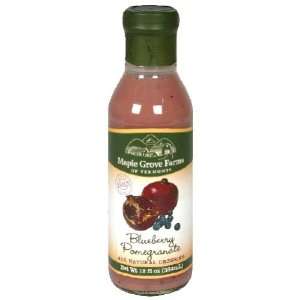  Maple Grove, Dressing All Natural Blueberry Pmg, 12 Ounce 
