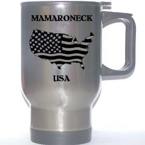  US Flag   Mamaroneck, New York (NY) Stainless Steel Mug 