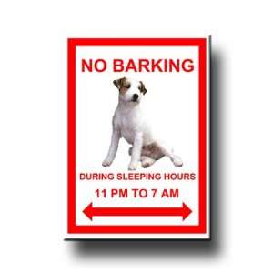  Jack Russell Terrier No Barking Fridge Magnet Everything 