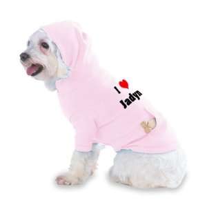  I Love/Heart Jadyn Hooded (Hoody) T Shirt with pocket for 