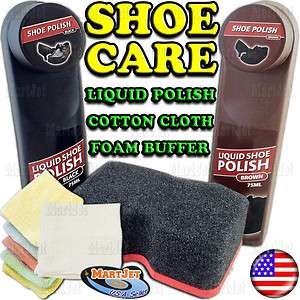 Shoe Boot Care Shining Liquid Polisher Buffing Brush Leather Polishing 