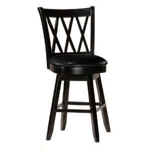  Jasna Triple cross Back Swivel 24 inches Counter Stool 