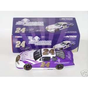 Nascar Jeff Gordon #24 Monte Carlo 2001 Purple & White Foundation Car 
