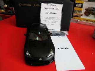 18 Autoart LEXUS LFA DIE CAST MODEL BLACK  