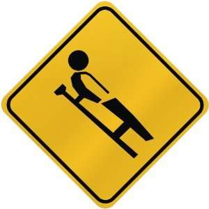  ONLY  LUGE  CROSSING SIGN SPORTS