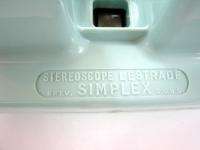 FRENCH STEREOSCOPE SIMPLEX LESTRADE VIEW MASTER *  