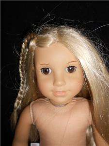 American Girl Julie Doll 18 FLAWS TLC No Clothes  