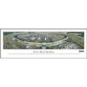 Motor Speedway Framed Panoramic Photograph  Sports 