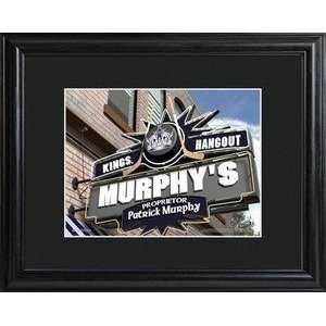  Los Angeles Kings NHL Pub Sign Framed Personalized Print 