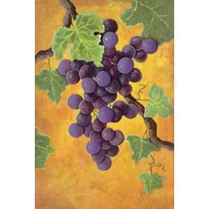  Red Wine Grapes   Jennifer Lorton 24x36