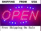   Wholesale  Animated Neon LED Business Signs LED OPEN SIGN