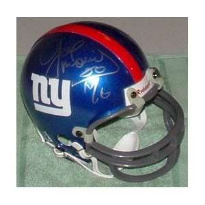 Joe Morris Autographed Giants Mini  Helmet  Sports 