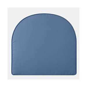  Box Edge Chair Cushion 17x18 1/2x3 1/2   Sky Blue 