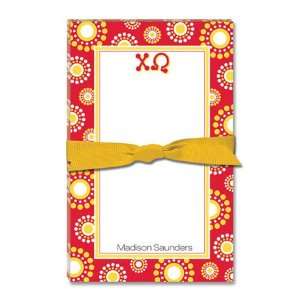  Noteworthy Collections   Sorority Large Jot Pads (Chi 