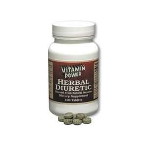  Herbal Diuretic, 100 Tablets per Bottle (4 Pack 