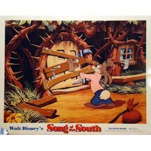 Walt Disneys Song of the South Vintage 1972 11 x 14 Lobby Card of 