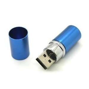  4GB Lipstick Flash Drive (Blue) Electronics