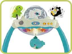  Fisher Price Precious Planet Snow Globe and Lights Bouncer 