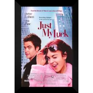  Just My Luck 27x40 FRAMED Movie Poster   Style A   2006 