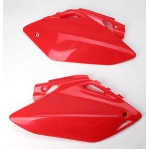  UFO Plastics Side Panels   Red HO03656 070 Automotive