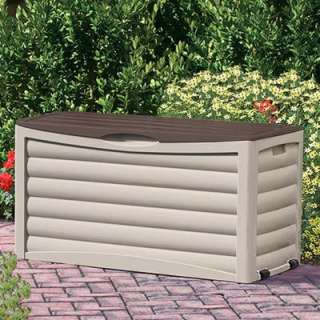 New Suncast Patio & Deck Outdoor Storage Box 83 Gallon  