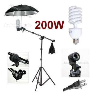   Photo Boom Umbrella kit with Continuous Light, Grip head and Stand