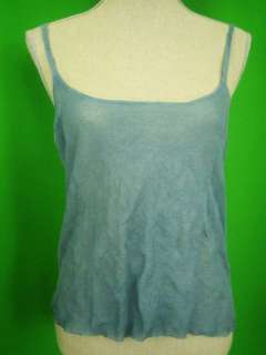 RALPH LAUREN COLLECTION Steel Blue NEW Camisole Shell S  