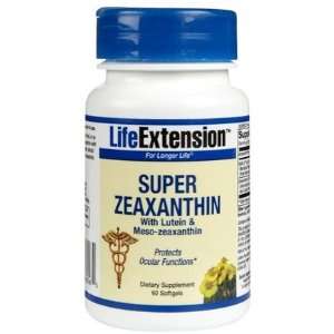  Life Extension Super Zeaxanthin w/ Lutein Softgels, 60 ct 