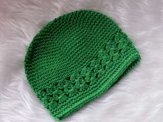 Cotton Crochet Knitted Kufi Hat Beanie Bonnet 0 6 years  