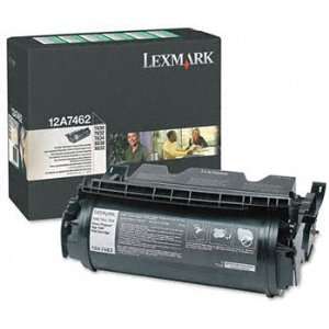  Lexmark 12A7462   12A7462 High Yield Toner, 21000 Page 