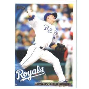  2010 Topps #50 Zack Greinke   Kansas City Royals (Baseball 