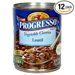 Soup Progresso Lentil 12 Case 19 Ounce, 19 Ounce (Pack of 12)  