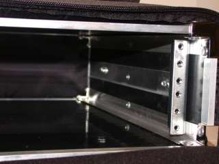 Kaces PRO Rack Case, 2 Space, w/ Pre wire Laptop Pocket  