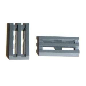  Lego Building Accessories 1 x 2 Grey Stone Radiator Grille 