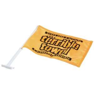 Pittsburgh Steelers 2 Sided Terrible Towel Car Flag (Gold)  