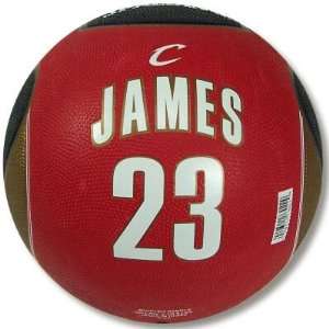   LEBRON JAMES OFFICIAL RUBBER JERSEY BASKETBALL
