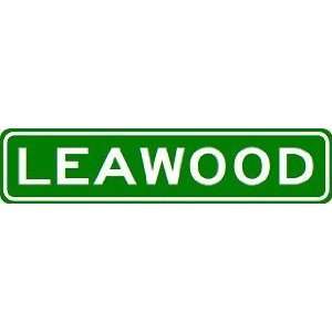  LEAWOOD City Limit Sign   High Quality Aluminum Sports 