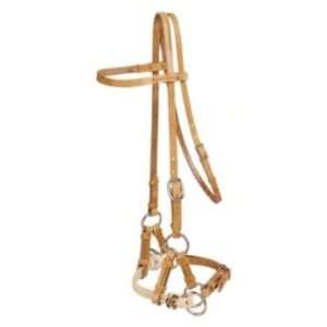  Harness Leather Double Nose Side Pull [Misc.] Pet 