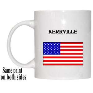  US Flag   Kerrville, Texas (TX) Mug 