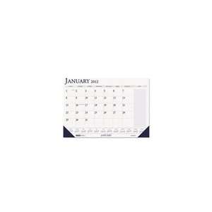   Monthly Desk Pad Calendar with Large Notes Section