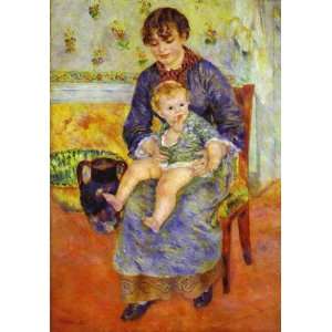 Hand Made Oil Reproduction   Pierre Auguste Renoir   24 x 34 inches 