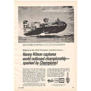  1969 Kenny Kitson Miss Diablo World Outboard Champion 