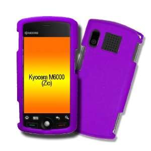  Kyocera M6000, Sanyo Zio Purple Silicone Case Rubber Soft 