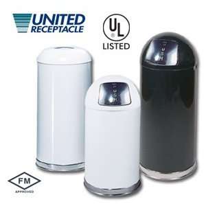 UNITED RECEPTACLE GARBAGE CAN ROUND TOPS HR32EGL* 