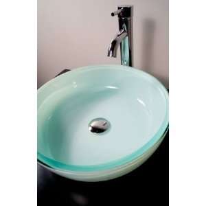  Cantrio Koncepts Tempered Glass Lavatory Sink GS 109