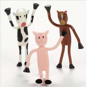  Bendable Farm Animals Toys & Games