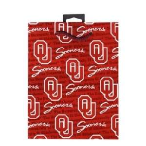 University Of Oklahoma Bag Gift Script Small Case Pack 120  